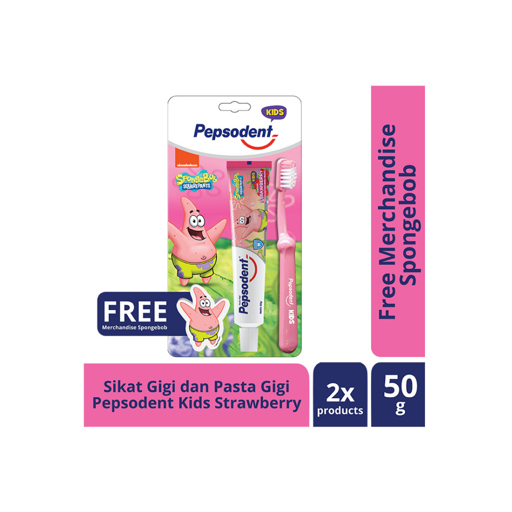 Pepsodent Toothpasta + Sikat Gigi Anak