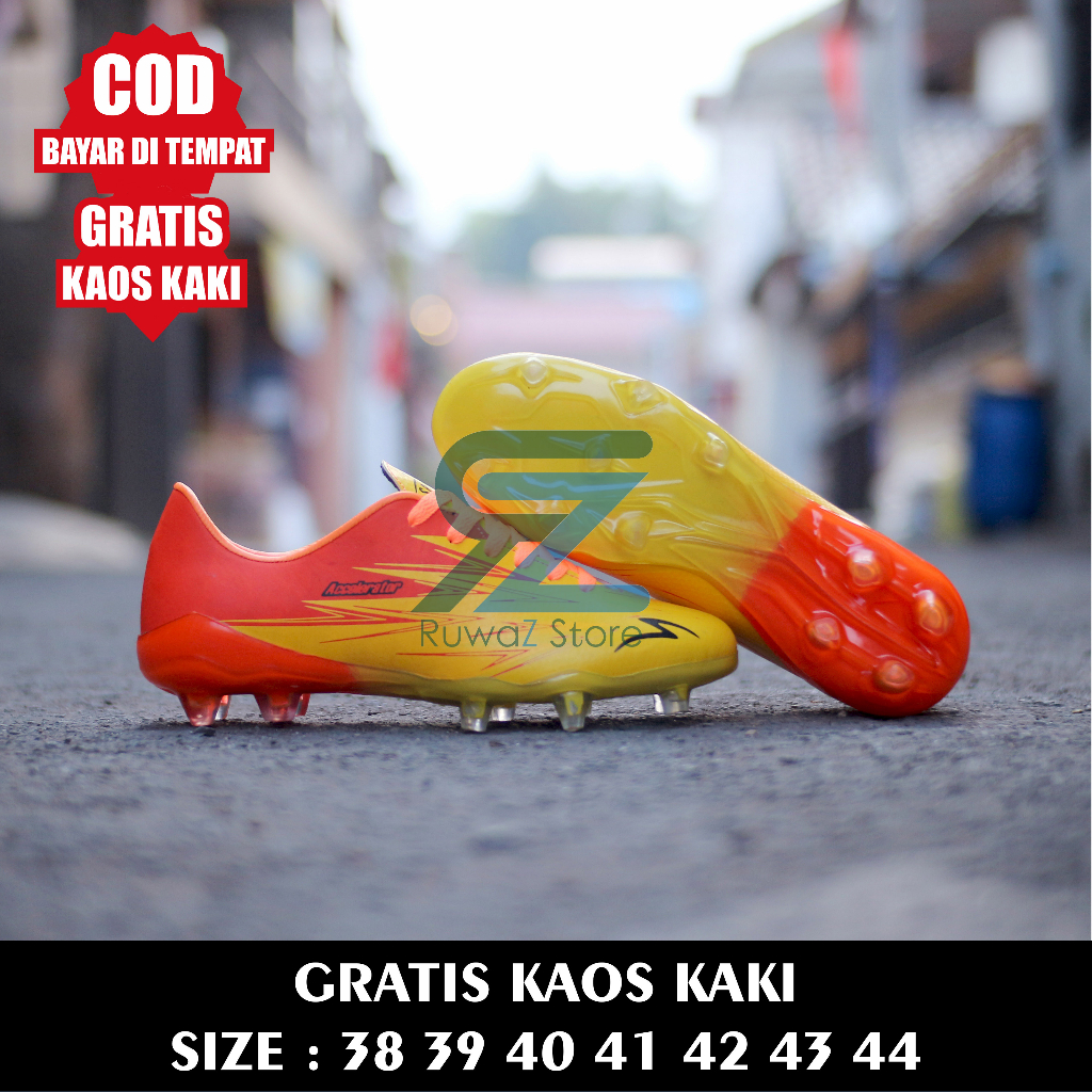 030322 (Bayar Di Tempat) SEPATU SEPAK BOLA PRIA SPC INFINITY BOOTS HIJAU FOR SOCCER SEPATU OLAHRAGA BOLA BARU TERMURAH