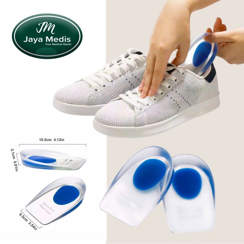 PELINDUNG TUMIT INSOLE GEL SILICONE