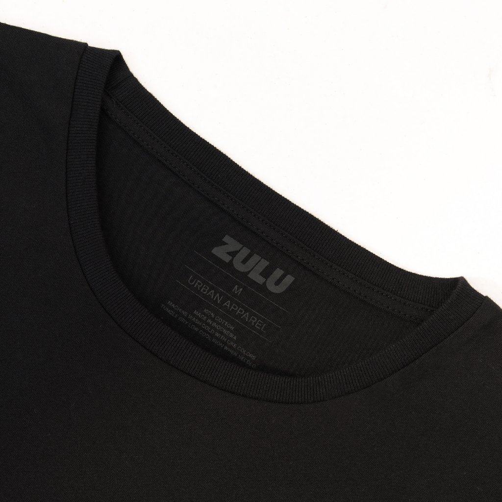 ZULU Basic T-Shirt Black on Black