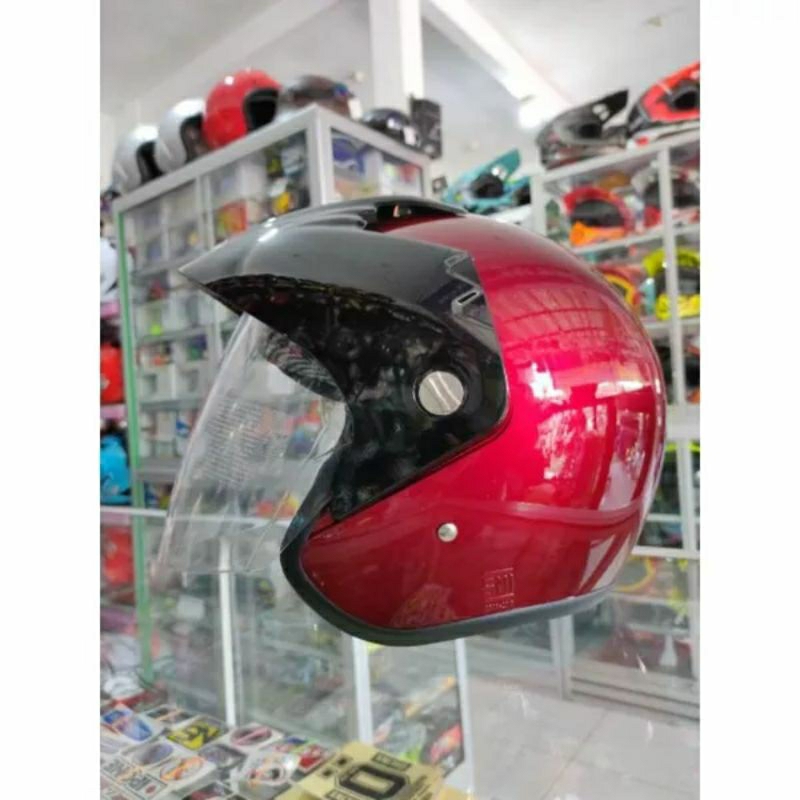 Helm Klasik  Helm Half Face Model CX390 Malangan Batman Premium