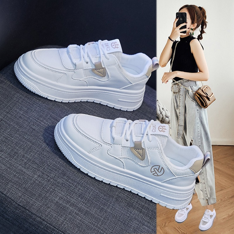 Sepatu Sneakers Wanita Putih Import Fashion Korea