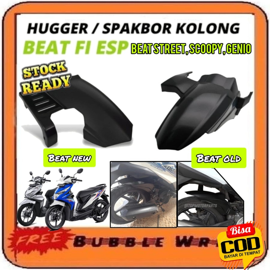 HUGGER SPAKBOR KOLONG BEAT FI ESP SERIES POP STREET SCOOPY FI vario 110 fi esp TGP old 2015 2016 201