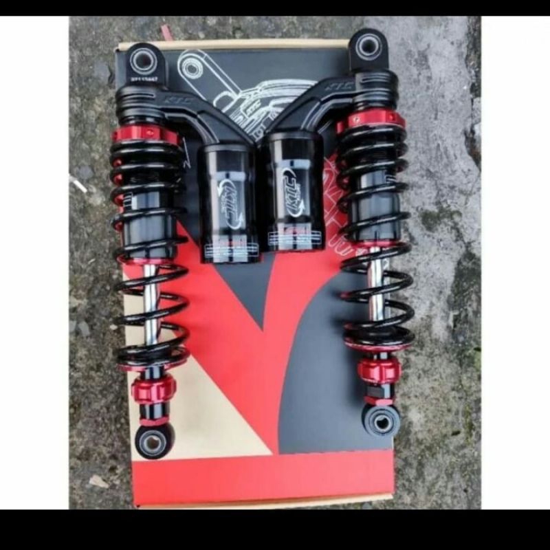 SHOCK BREAKER KTC RACING TIPE ONYX 2023 UKURAN 280/320/340 MM BLACK RED