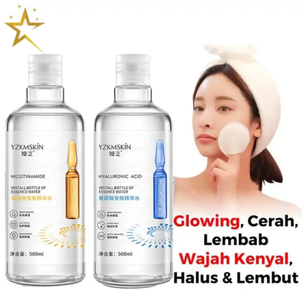 ORI YZKMSKIN Toner Memutihkan/Toner Wajah 500ml Mencerahkan Wajah Dengan Cepat - Hydrating Whitening