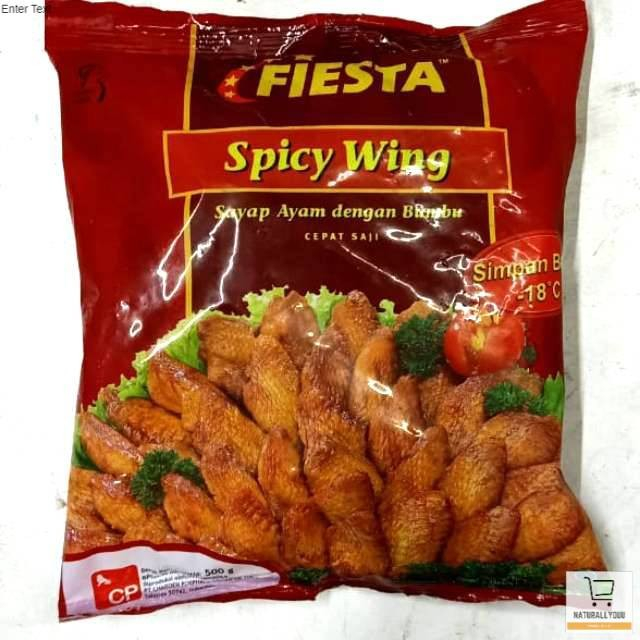 

Fiesta Chicken Spicy Wing 500gr