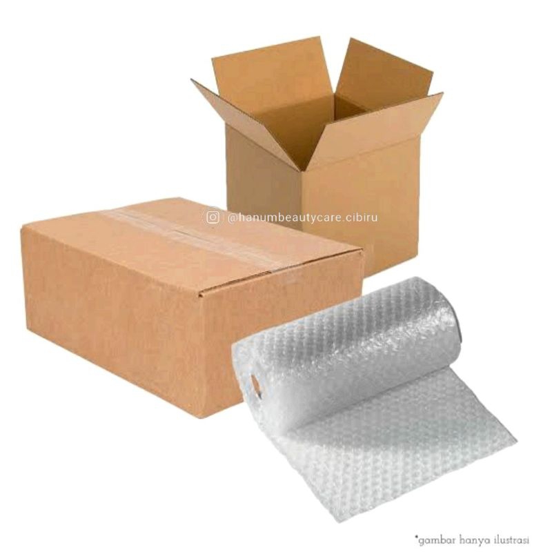 

EXTRA PACKING | Bubble Wrap + Kardus