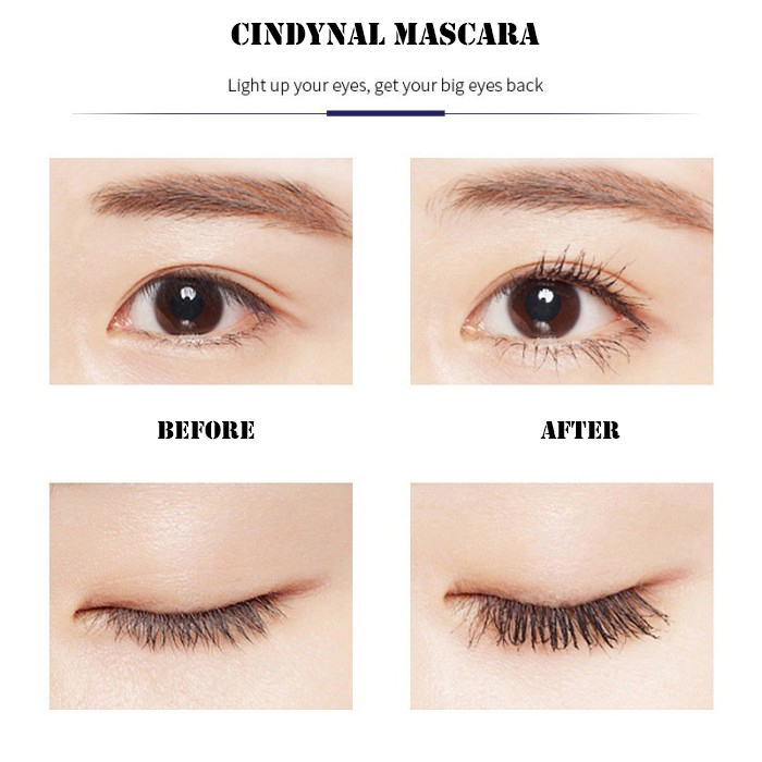 LS CINDYNAL 738 Mascara Long Lasting Maskara Pelentik Bulu Mata