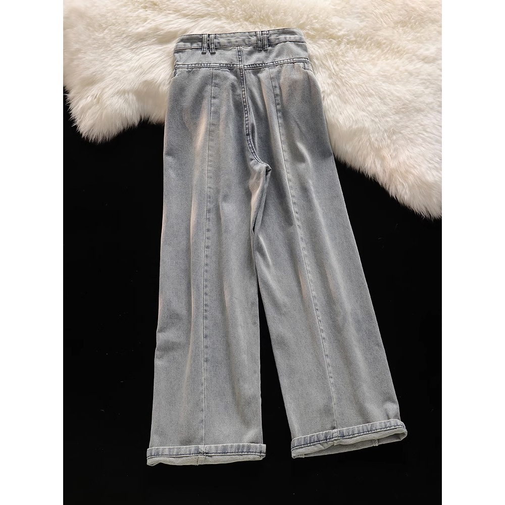 Terbaru korea highwaist kulot jeans / kulot jeans wanita fashionable