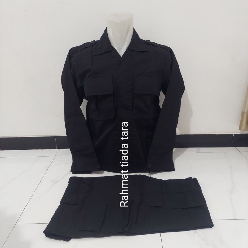 SERAGAM PDL HITAM BRIMOB/SATPAM