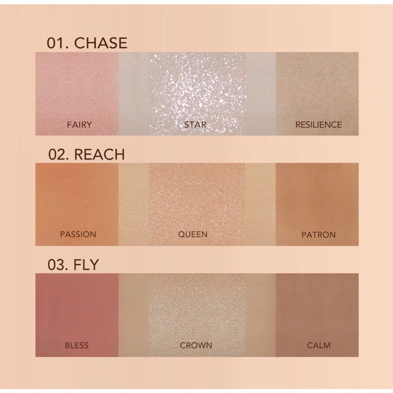 [BISA COD] YOU Sparkling Face Palette - Face Palette - Blush On Contour Palette - Contour Palette - Blush On YOU