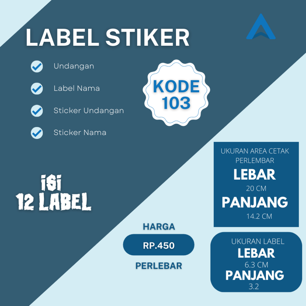 

LABEL 103 - STICKER UNDANGAN 103 - STIKER NAMA - KODE-103 PERLEMBAR