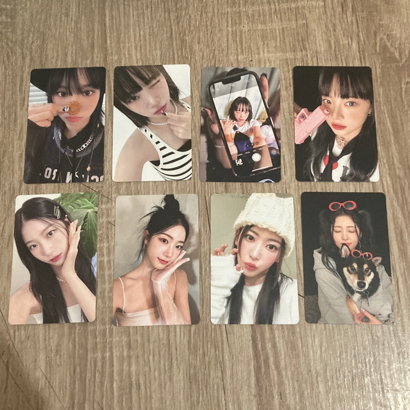 READY pc fs le sserafim unforgiven pob weverse version photocard album official fansign vce r1 sakur