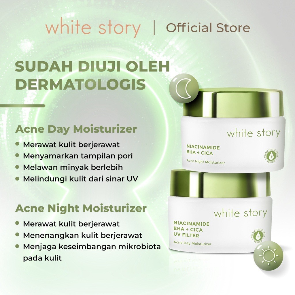 White Story Paket Acne Care (FREE POUCH)