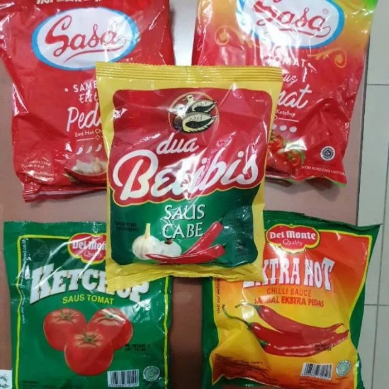 

9gr*24's Saus Sambal/Saus Cabai Delmonte/Saus Sambal Sachet