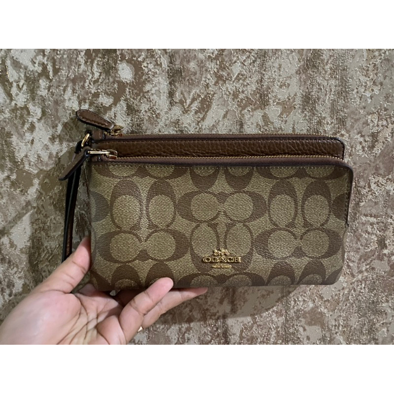dompet wristlet coach original