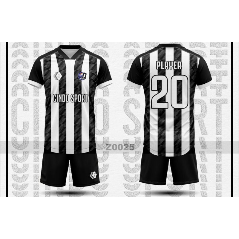 Jersey Baju  Futsal/Bola Custom full Printing Free nama Nomor