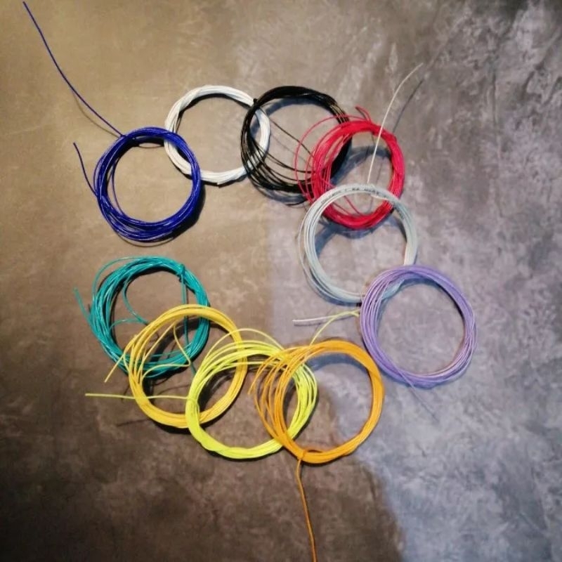 Tali Senar Sisa Pasang Snar Raket Badminton Bulutangkis Buat Ukulele