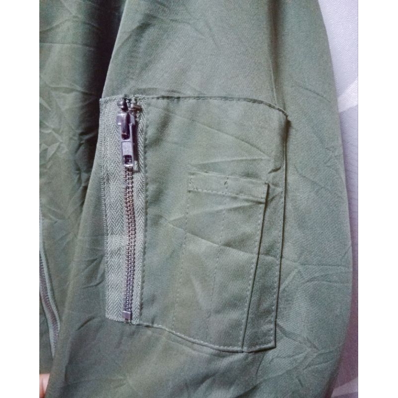 Jaket Bomber Reversible