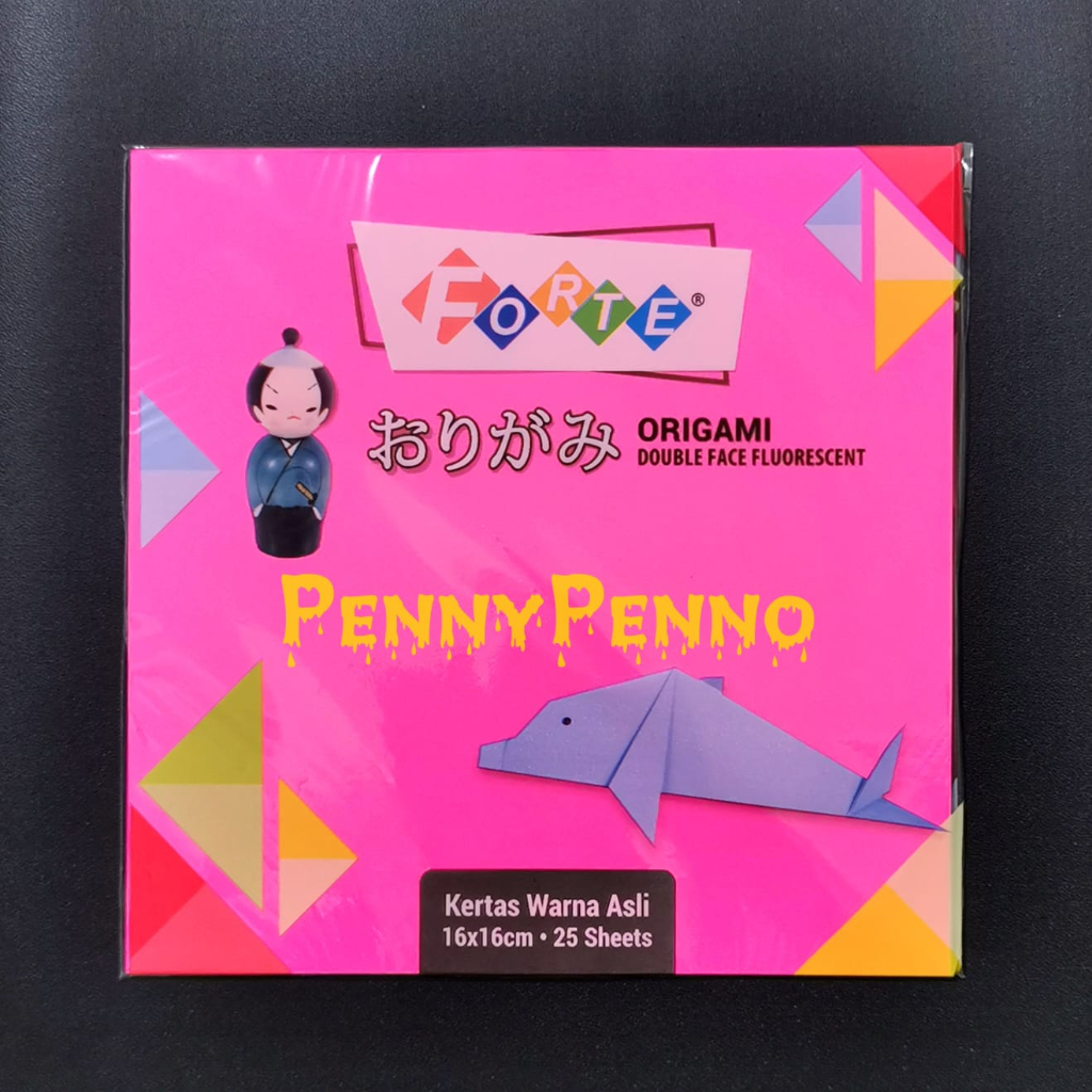 

Kertas Origami 2 Sisi 16 Cm, 12 Cm (25 sheets)