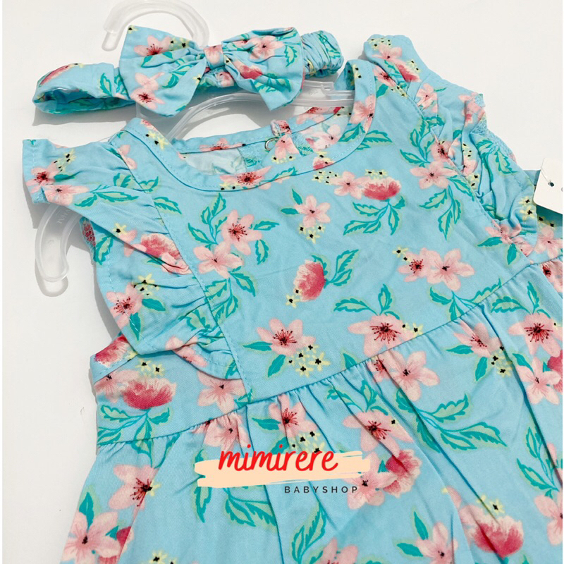 Baby Romper Ruffle Colorful Crinkle Pastel / Jumpsuit Bayi Cotton Crinkle Earth Tone