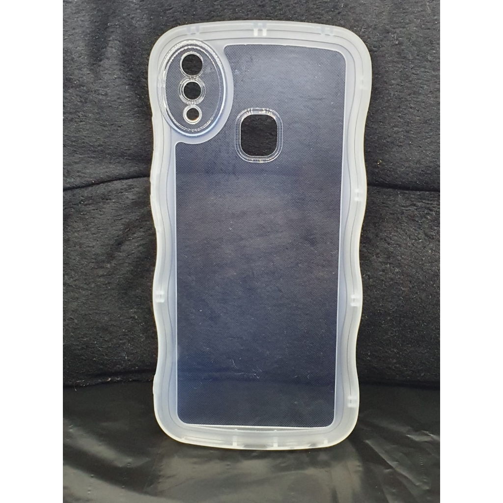 SOFTCASE GELOMBANG CLEAR CASE BENING VIVO Y91 / Y93 / Y95