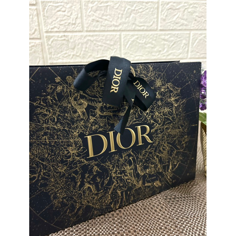 Paper Bag Dior Original Store Hitam Horizontal Paper Bag Original Store 100%