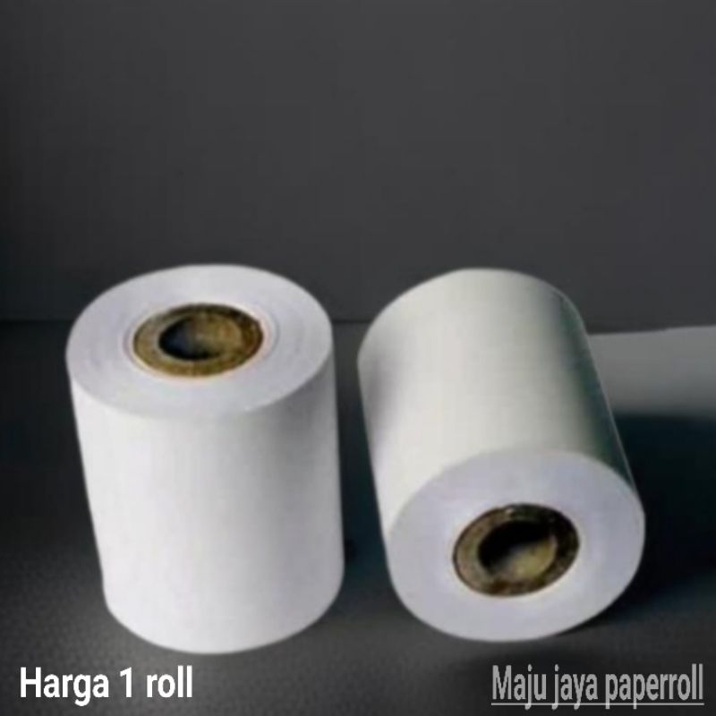 

KERTAS STRUK THERMAL Uk. 58mm x 40mm, (MOBILE PRINTER EDC,MINI PRINTER).