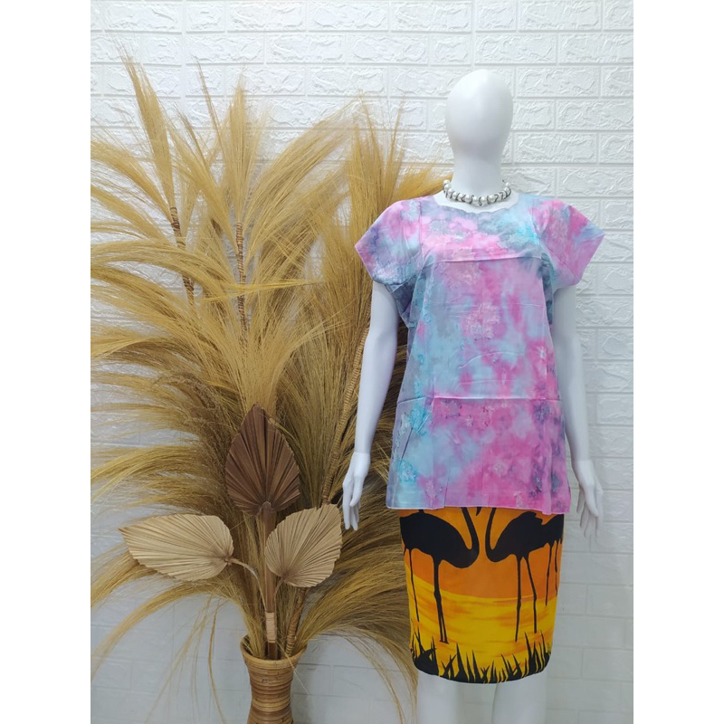 Atasan / Blouse Bali Tie Dye