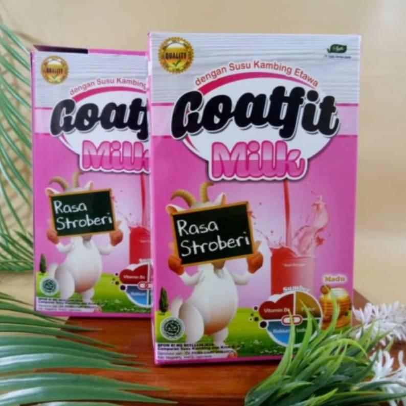 

Susu Kambing Etawa Goatfit Strawberry 200g Manis