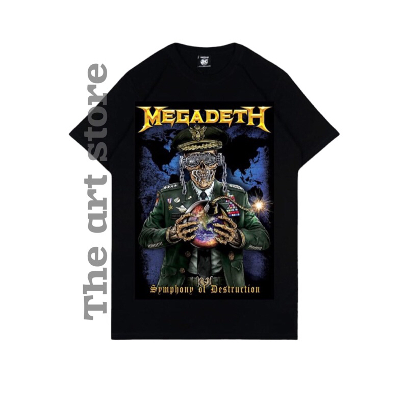 MEGADETH / KAOS MUSIK / KAOS MEGADETH / TSHIRT