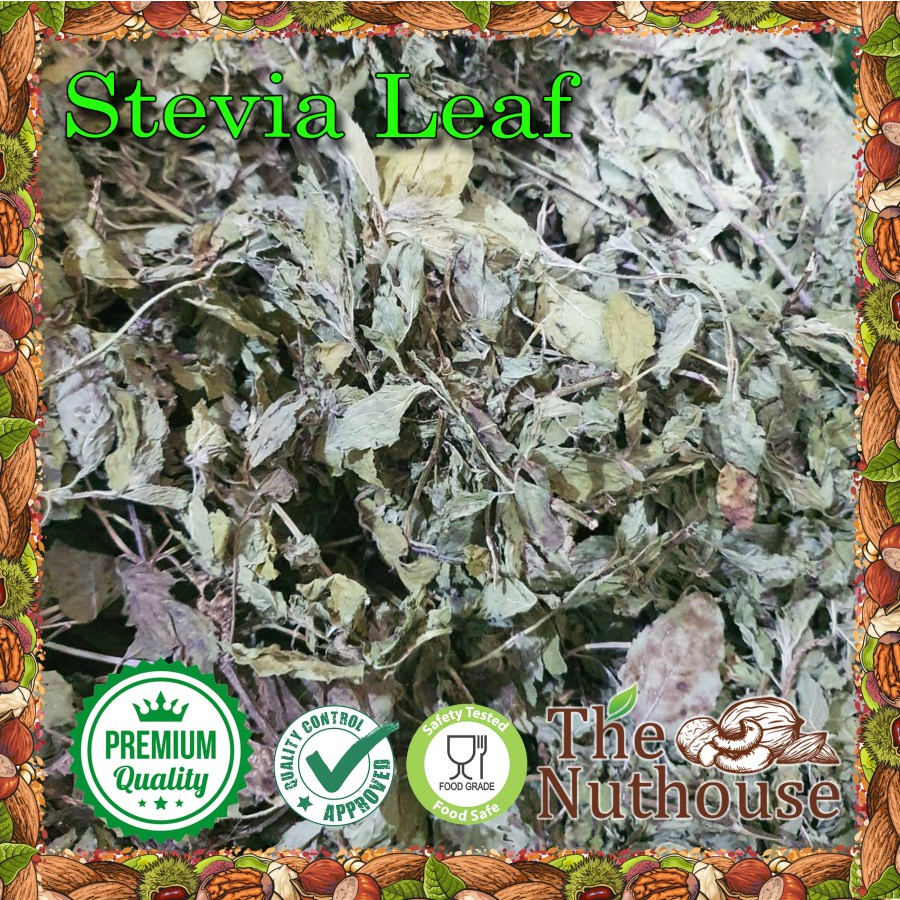 100gr Dried Stevia Leaf Tea / Teh Daun Stevia [Premium Organic Tea]