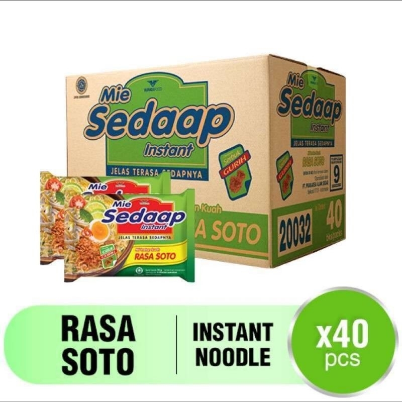 

MIE SEDAP SOTO 1DUS