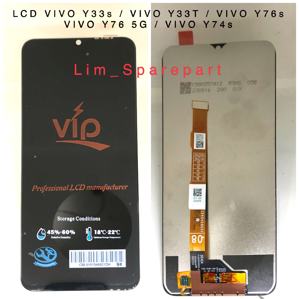 LCD VIVO Y33s / LCD VIVO Y33T / LCD VIVO Y76s / LCD VIVO Y76 5G / LCD VIVO Y74s