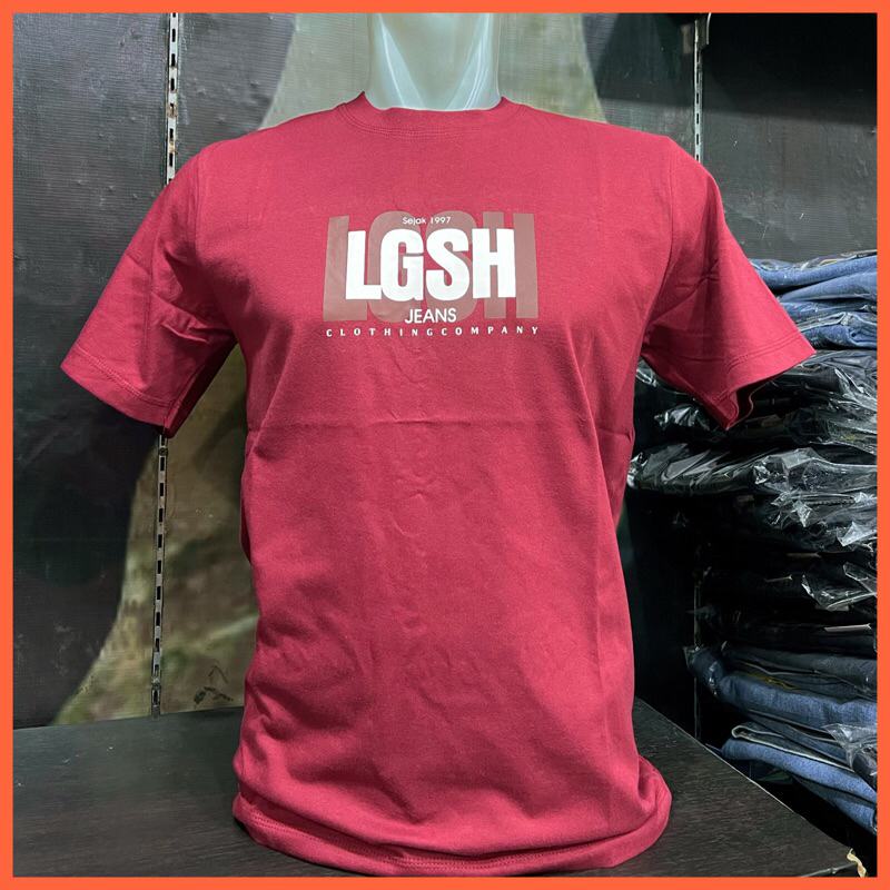 Kaos Legosh Casual Original Bahan Combet Tebal Halus Nyaman