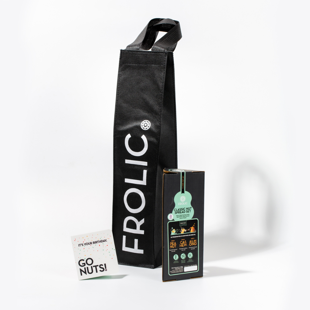

FROLIC Premium Gift Set Hadiah Parsel Bingkisan All Natural Selai Almond Butter, Cashew Butter, Peanut Butter