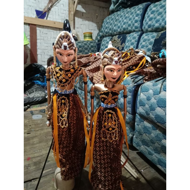 wayang golek arjuna srikandi