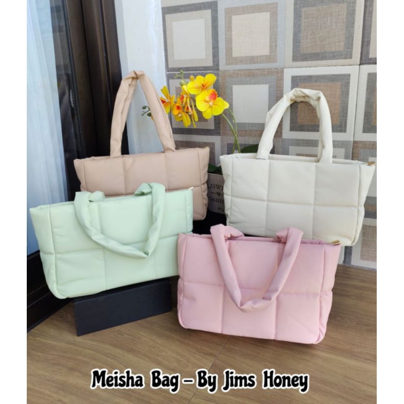 MEISHA BAG JIMSHONEY TAS TOTE BAG FLUFFY