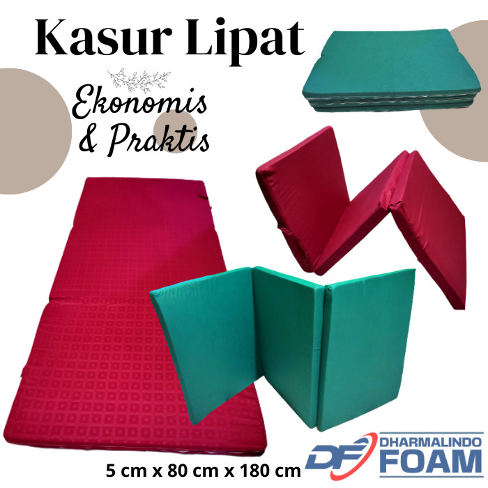 Kasur lipat lantai 5cm x 80cm x 180 cm Kasur lantai kasur inoac
