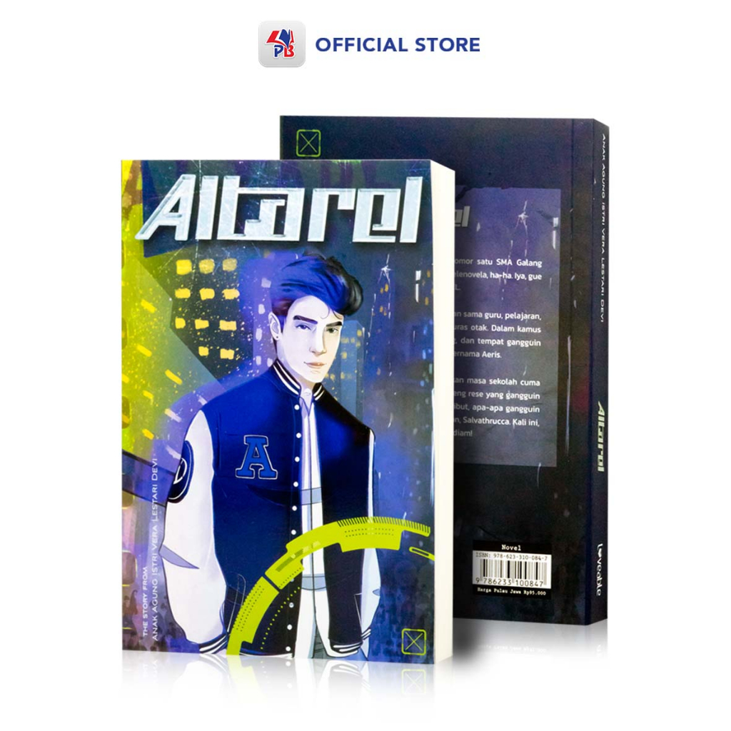 Buku Novel Altarel Softcover Ukuran 13 x 19 cm Kertas Bookpaper Bestseller