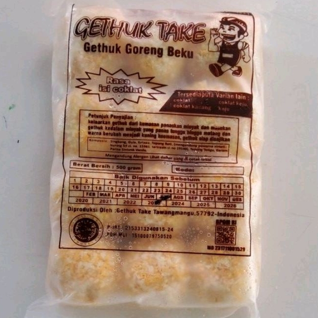 

TAKE gethuk crispy isi cokelat isi 12