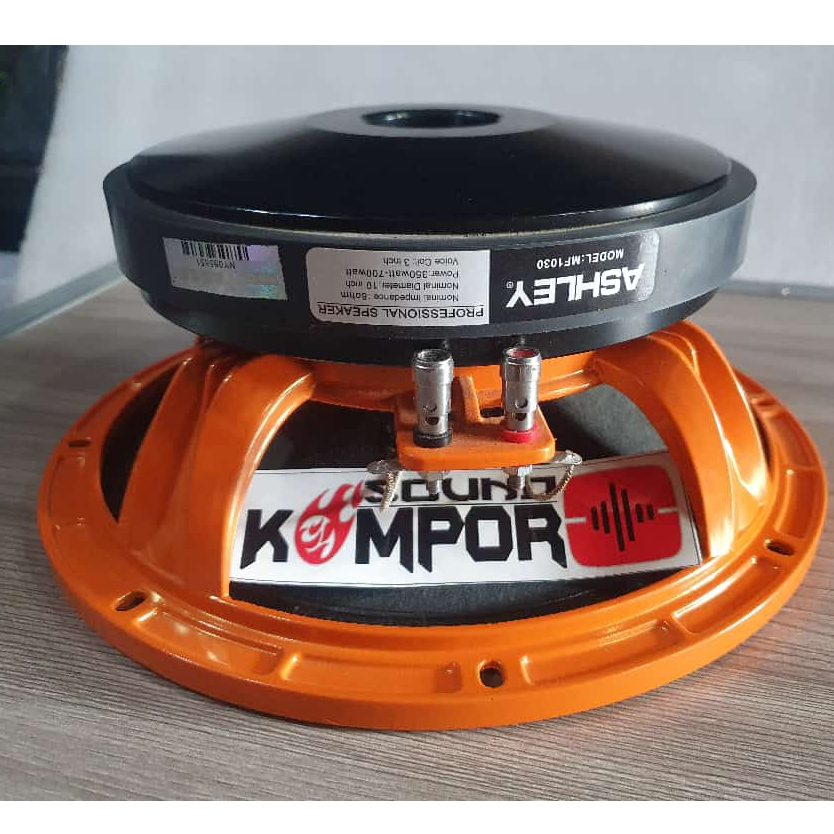 Speaker Komponen Ashley MF1030 10 inch orange Ashley Line Array 10" MF1030 Original