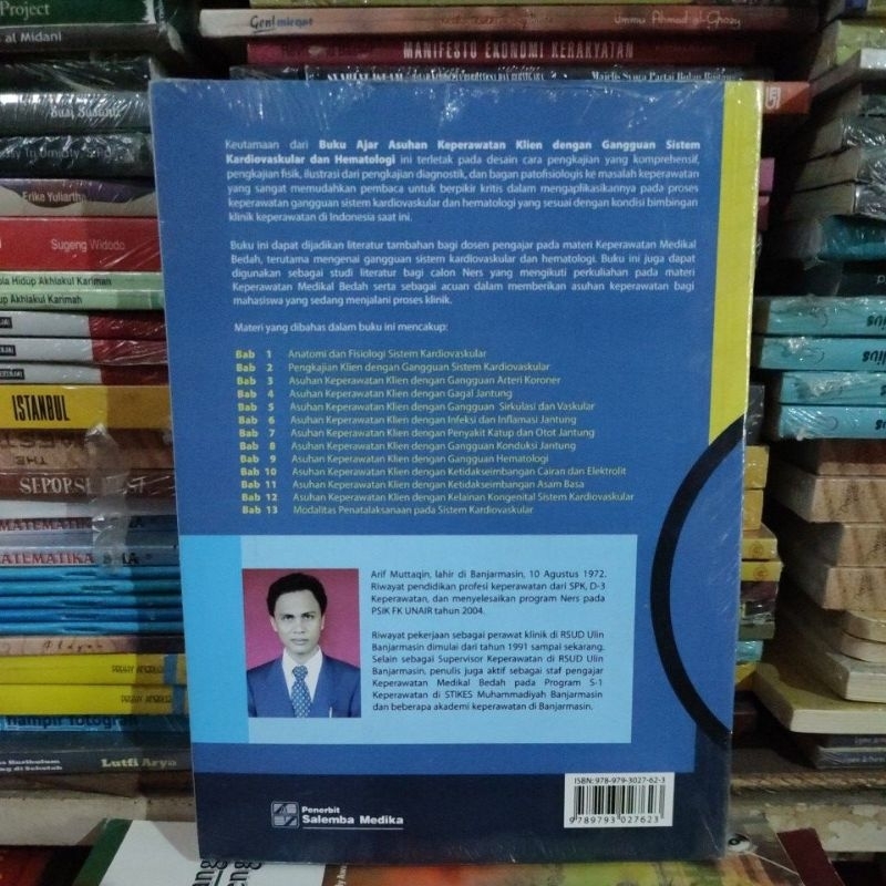 buku ajar asuhan keperawatan klien dengan gangguan sistem kardiovaskular dan hematologi. bb4