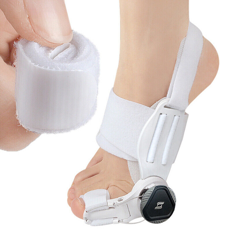 Adjustable Bunion Splint Big Toe Straightener Corrector Knob Hallux Valgus Relie