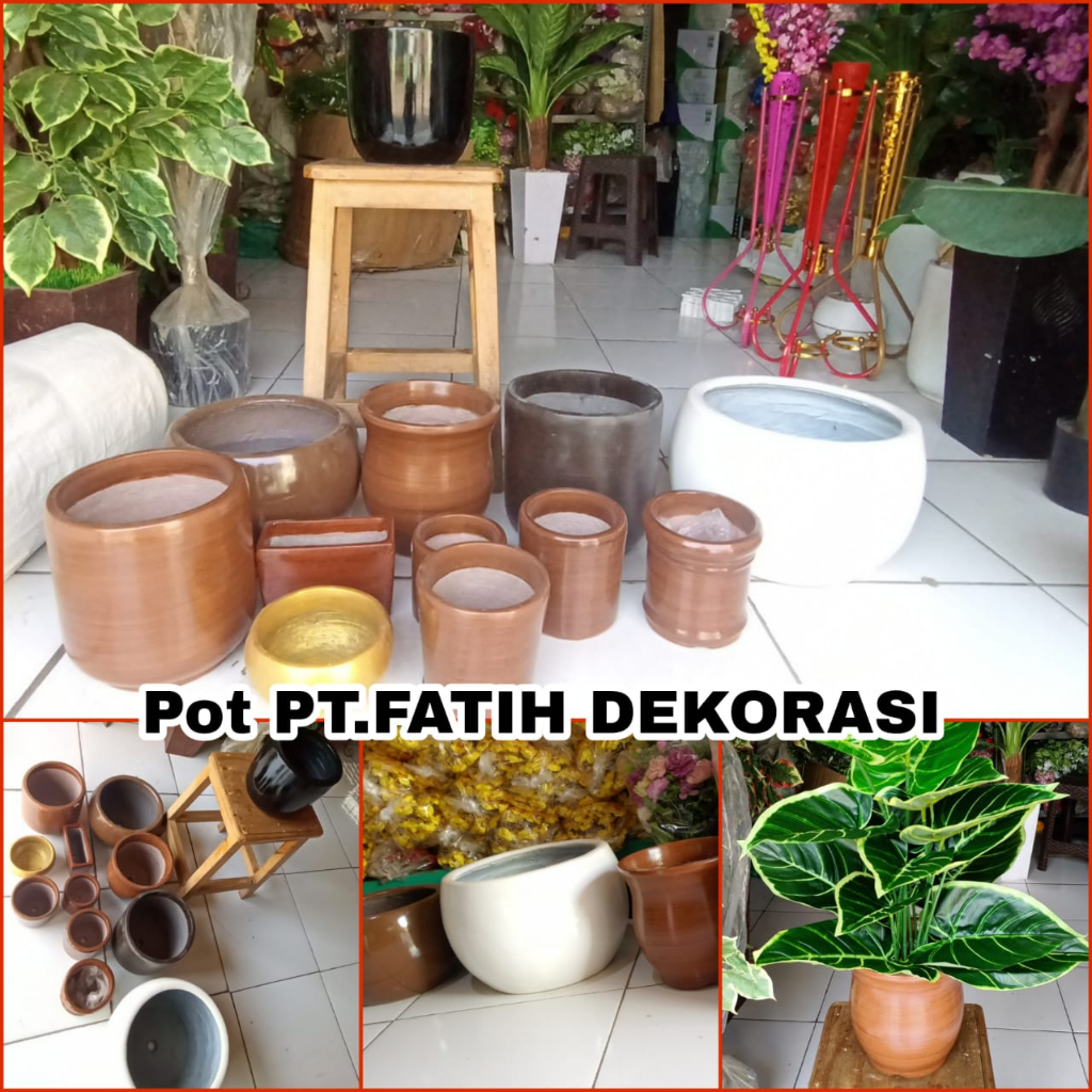 Pot antik/pot bunga hias/pot bahan semen/pot hias/pot bunga/bunga hias
