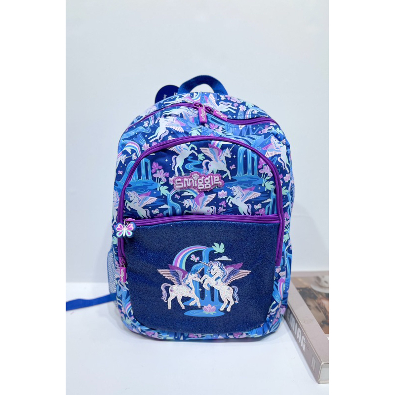 Tas Ransel Anak Smgl Away Classic Navy Backpack SGL 1000379-1#