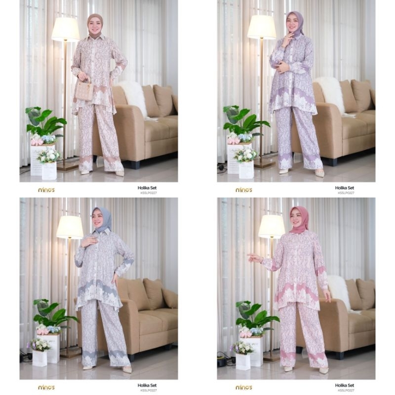 SETELAN TUNIK DAN CELANA 0227  BY NINOS DESIGN ORIGINAL