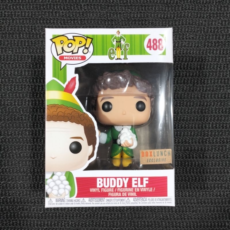 Funko Pop elf: Buddy Elf (With Snowball) #488 (BoxLunch Exclusive) (Box Damage)