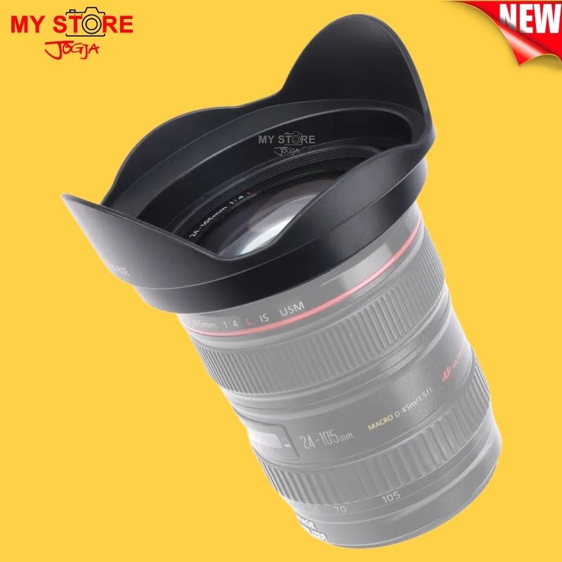 Lens Hood Tudung Lensa Canon EW-83E 77mm EF-S 10-22mm f3.5 USM EF 16-35mm f2.8L USM 17-40mm f4L USM 20-35mm F3.5 L 17-35mm f2.8 L