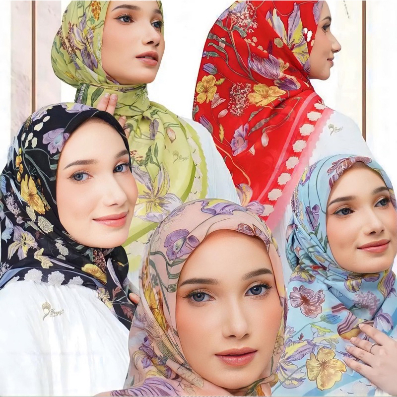 HIJAB SEGIEMPAT BUGIS VEROONA SERIES